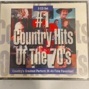 3 CDs #1 Country hits of the '70s